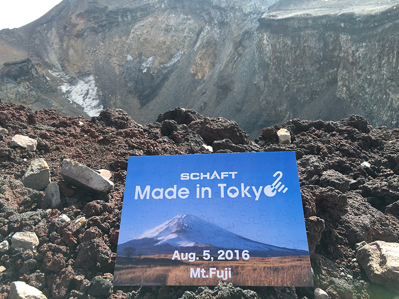 富士登山17_オリジナルジグソーパズルと火口
