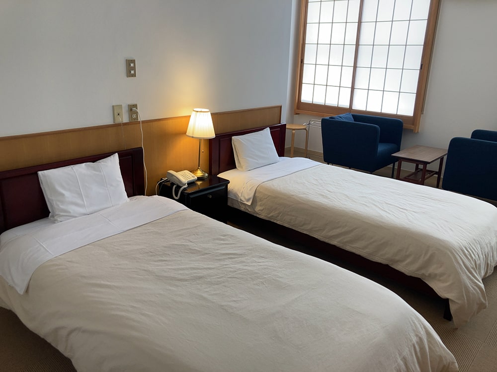 御宿 海楽 ベッド