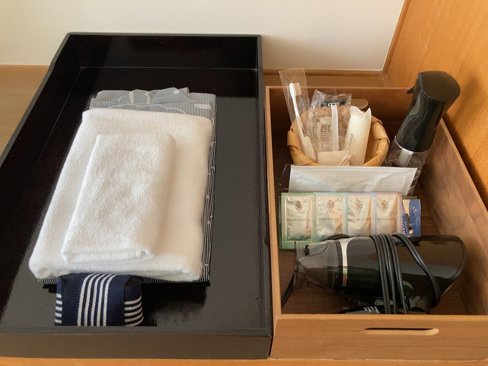 御宿 海楽 アメニティ