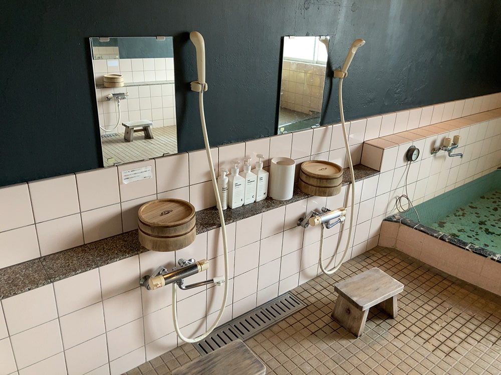 御宿 海楽 シャワー