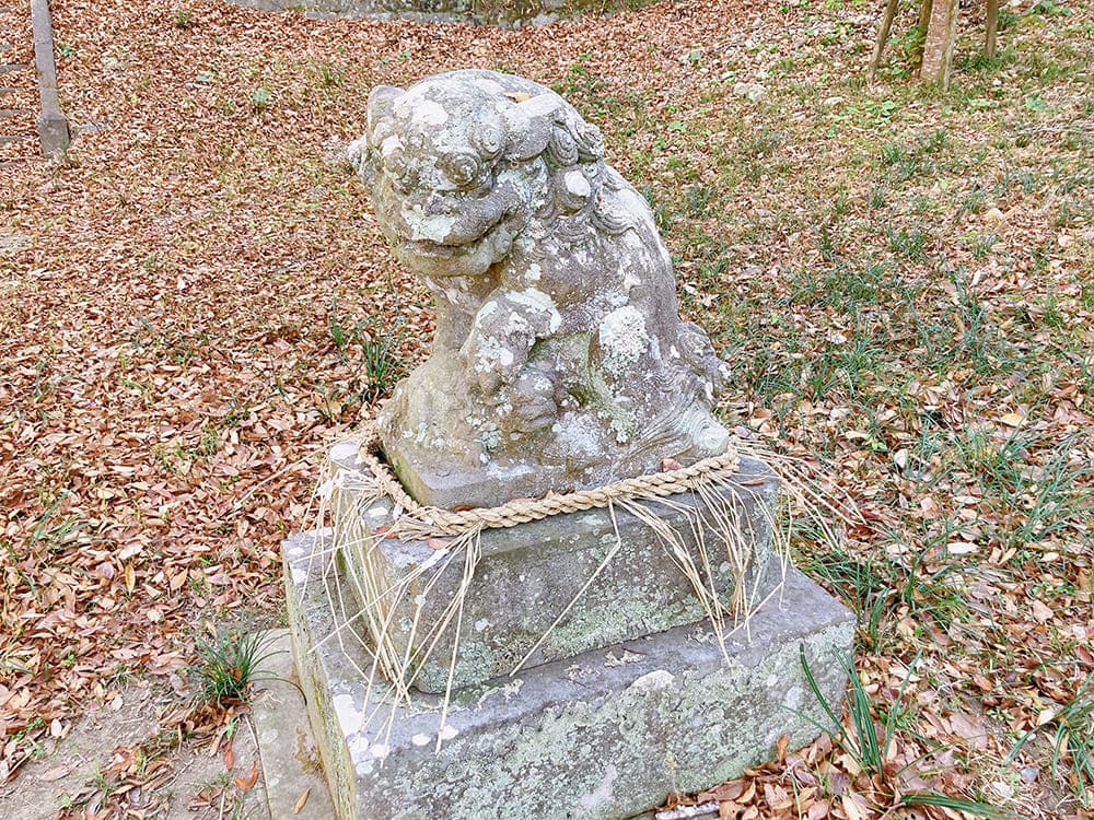 御宿 大宮神社 ２匹の狛犬2