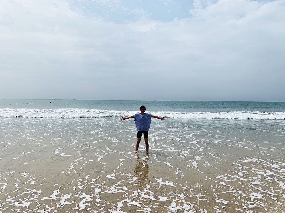 8月下旬の御宿海岸