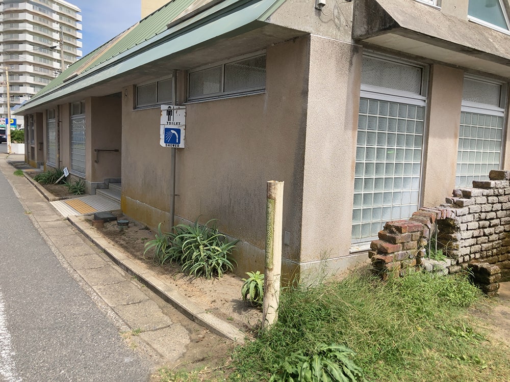 浜海水浴場 シャワー・トイレ