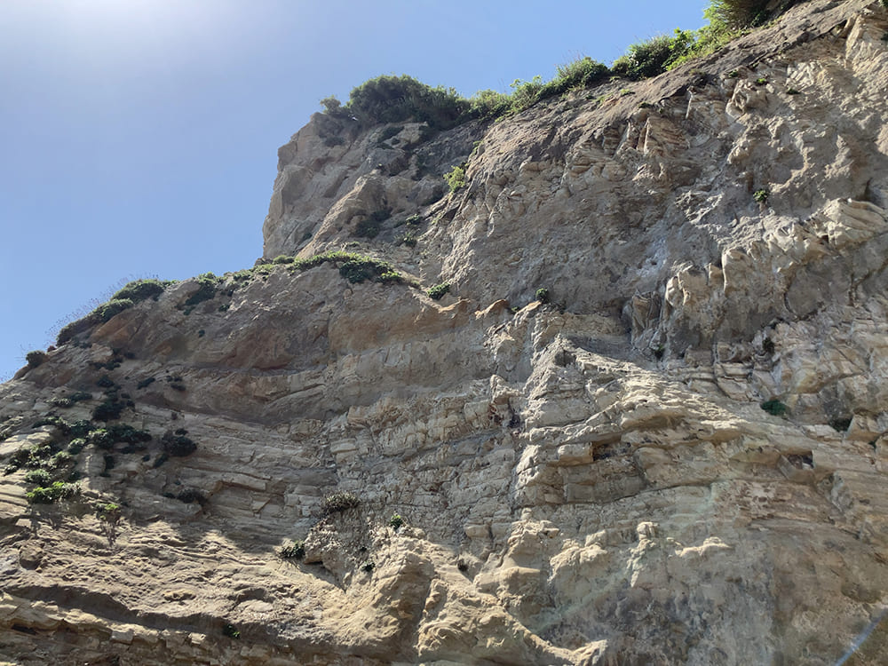 御宿町 小浦海岸 すごい高さ