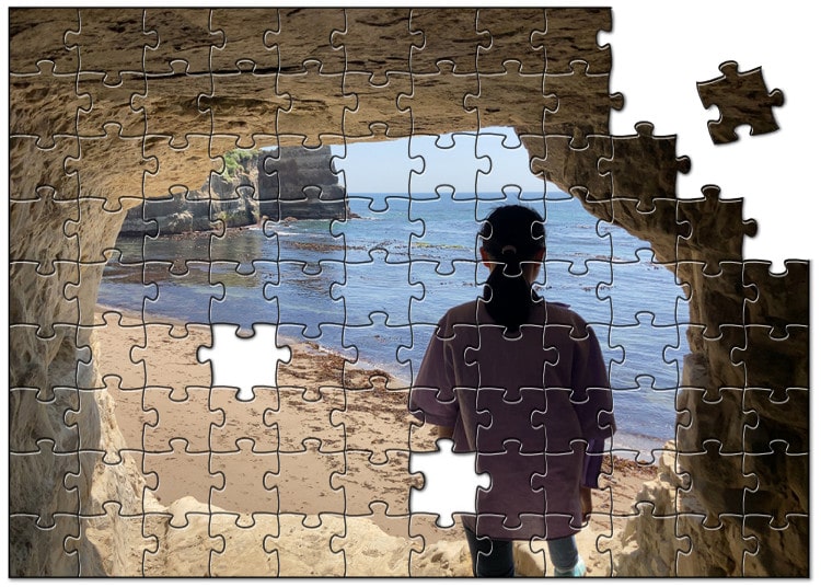 御宿町 小浦海岸 オリジナルジグソーパズル