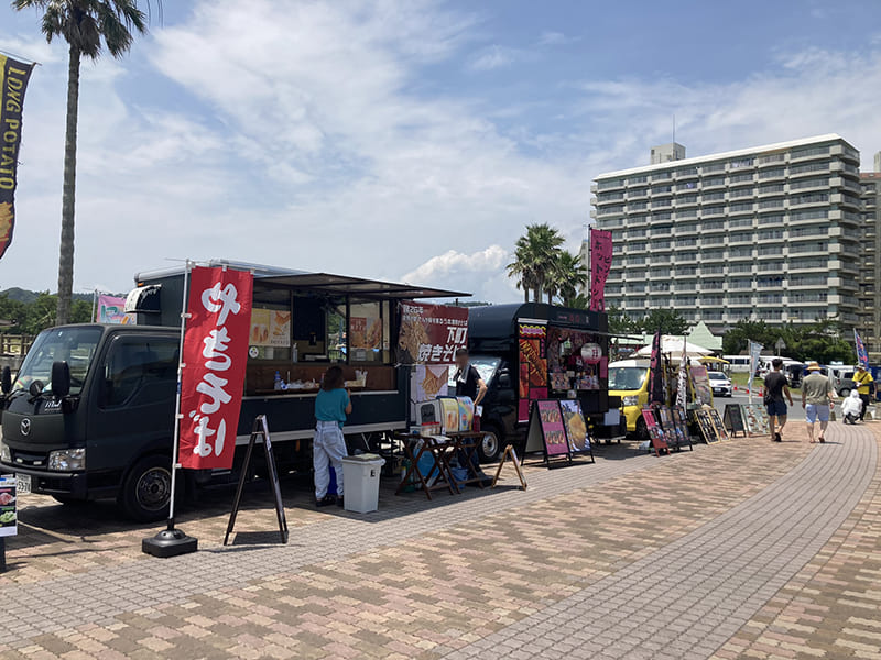 御宿夏まつり キッチンカー