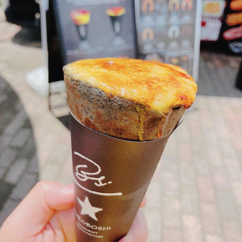 御宿夏まつり アイスブリュレ。