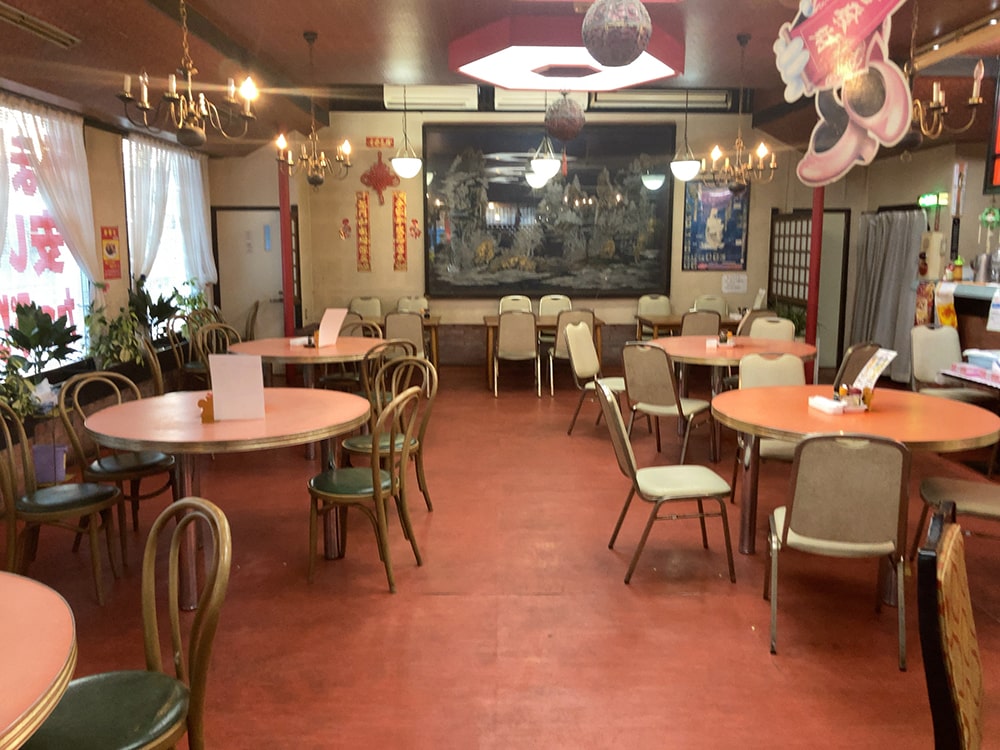 御宿町 チャイナ 店内