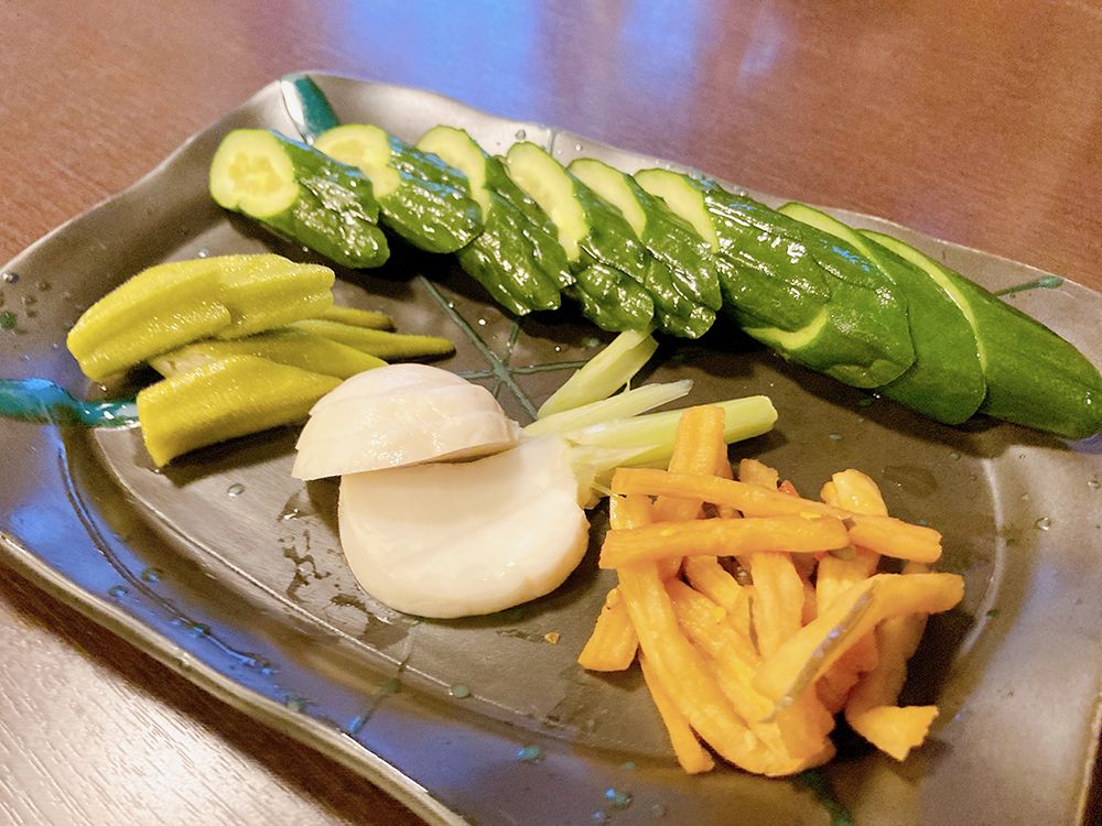 御宿町 源 おしんこ盛り