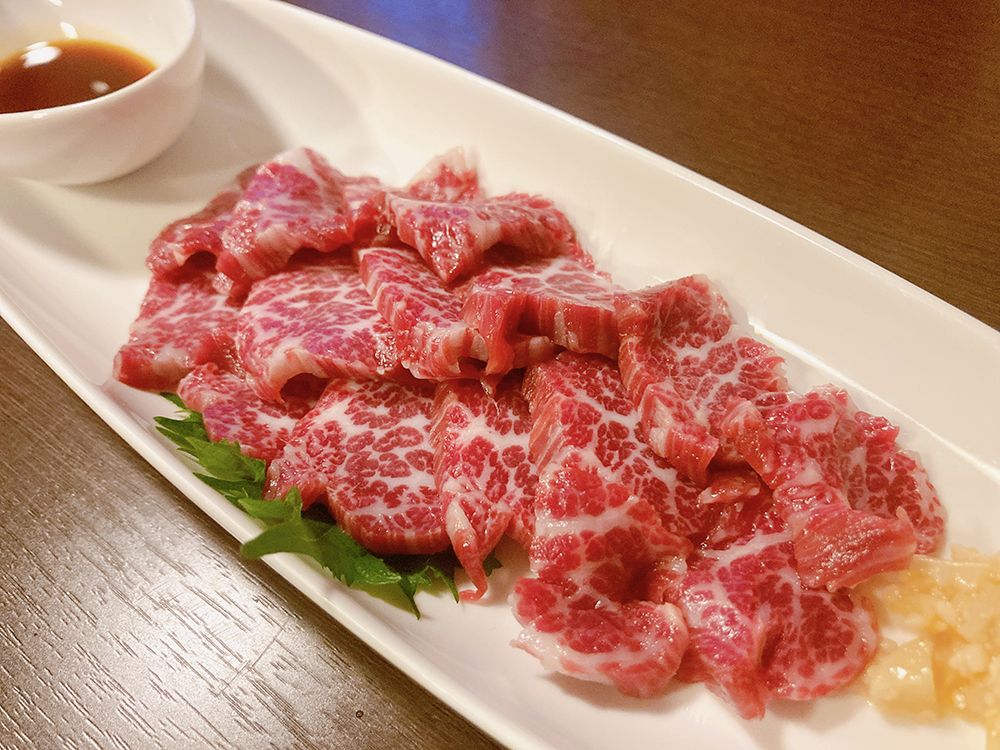 御宿町 源 極上馬刺し