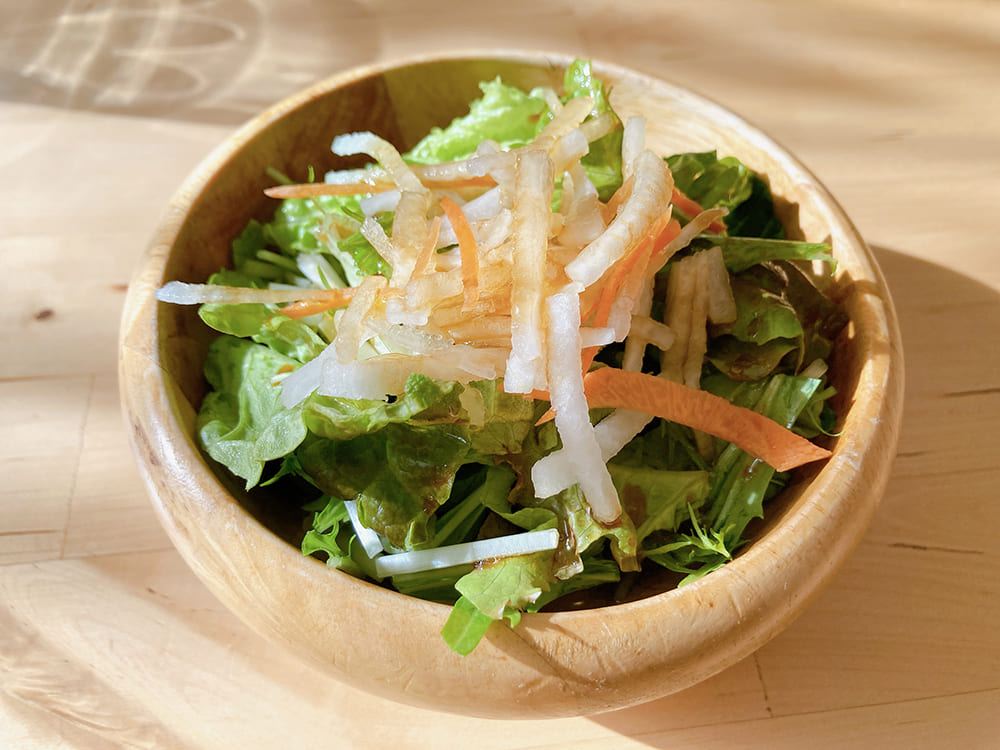 御宿町 カフェ はらどけい サラダ