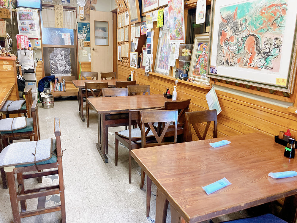 御宿町 石松 店内