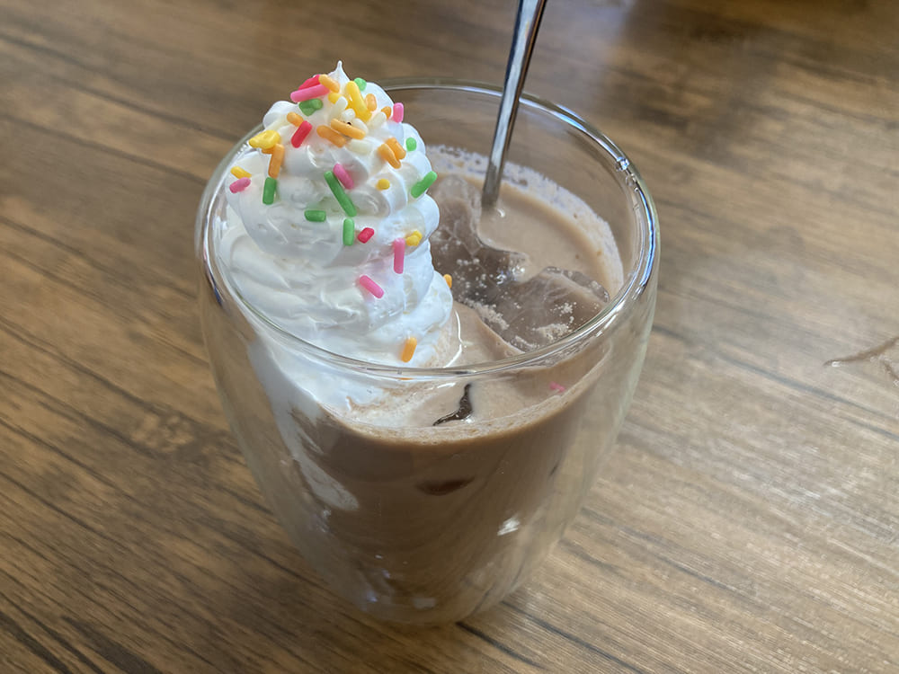 御宿町 ジョニーズカフェ アイスココア