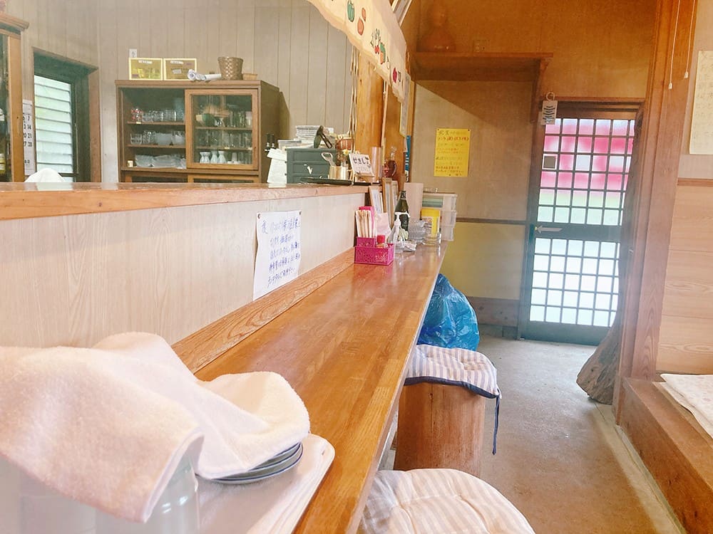 御宿町 らーめん順子 カウンター