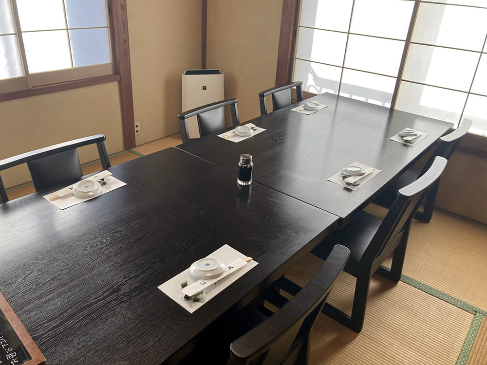 御宿町 かね八寿し 内観