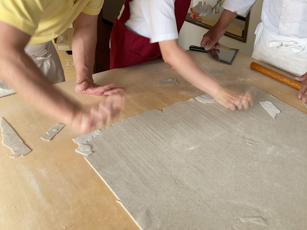 御宿町 喜和味 最終的には四角形になるように調整