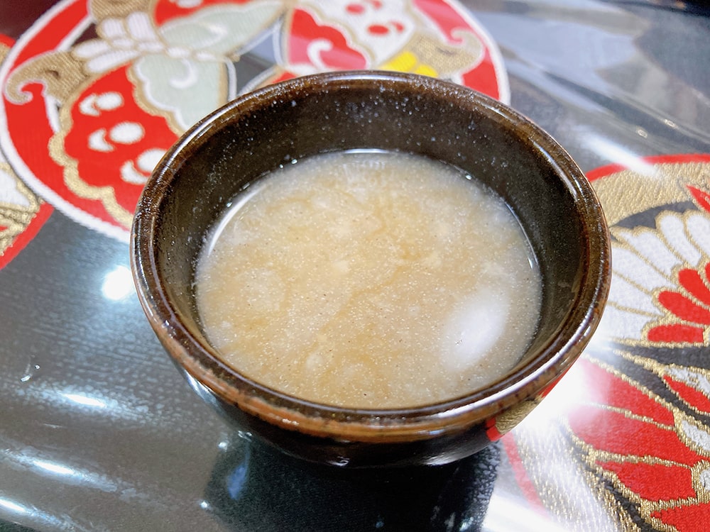 御宿町 喜和味 蕎麦湯