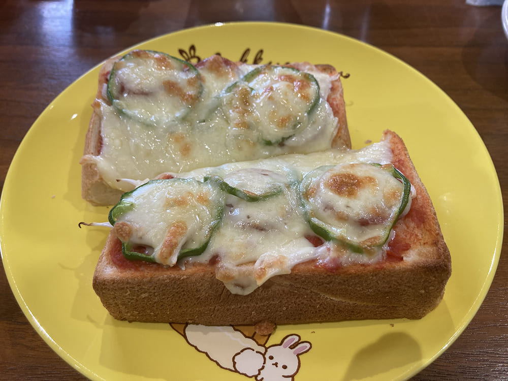 御宿町 みちくさカフェ 厚焼きピザトースト