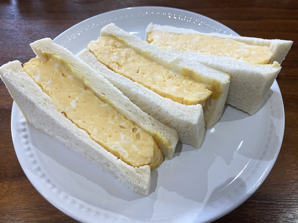 御宿町 みちくさカフェ 玉子焼きサンド