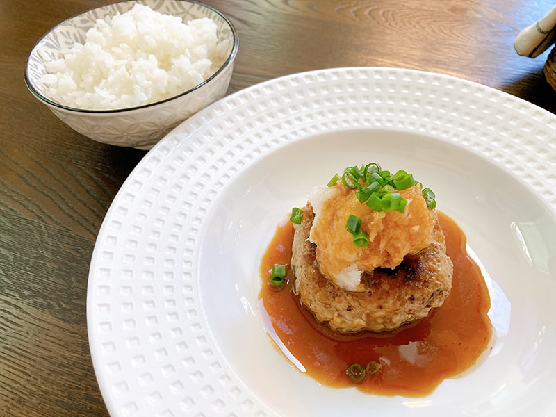 御宿町 moonbow(ムーンボウ) 和風おろしハンバーグ