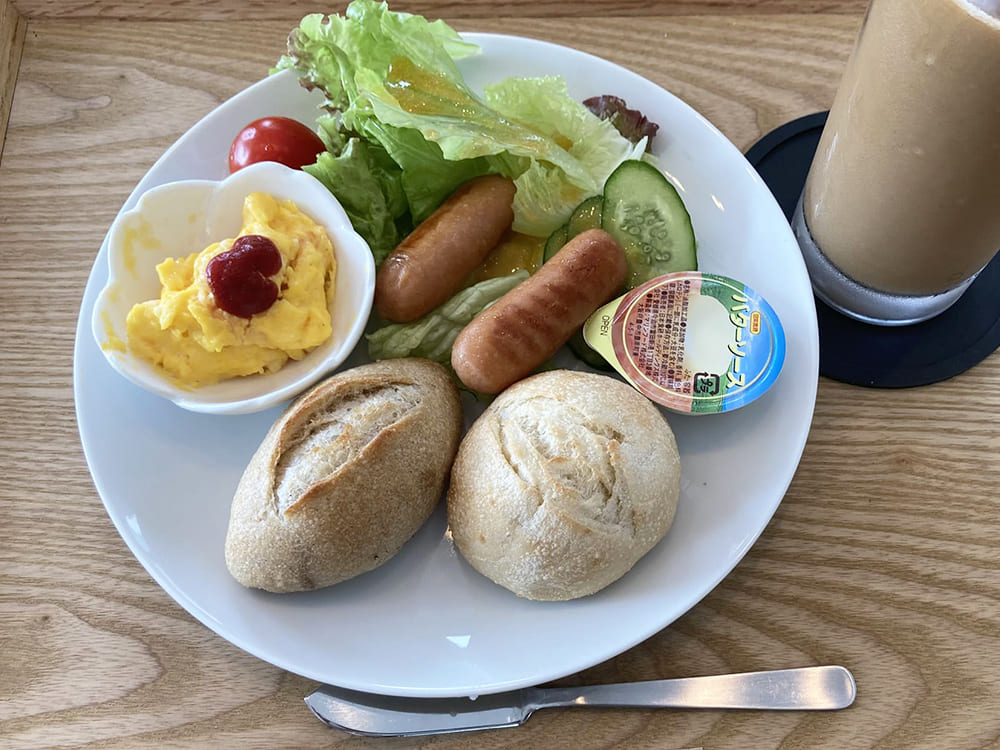 御宿町 SAKURA CAFE 洋食モーニングセット