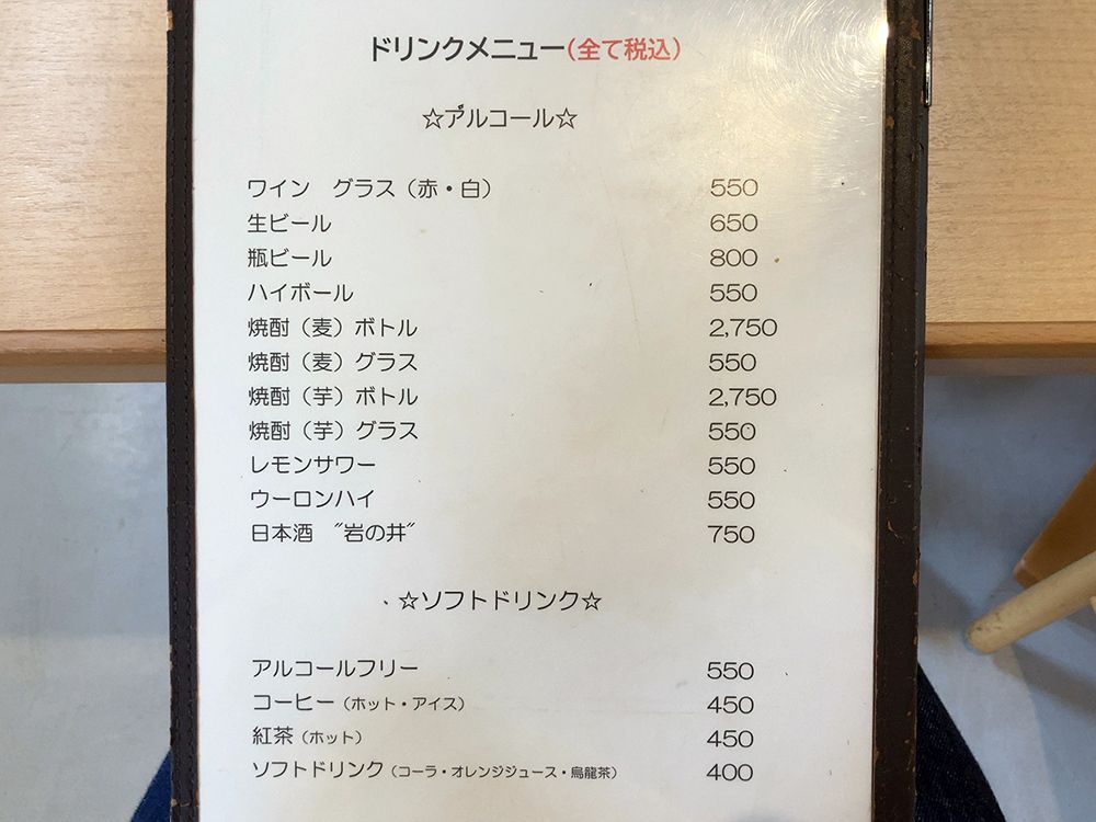 御宿町 白鳥丸 メニュー4