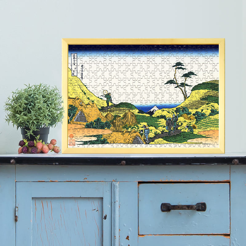 富嶽三十六景 下目黒（葛飾北斎）