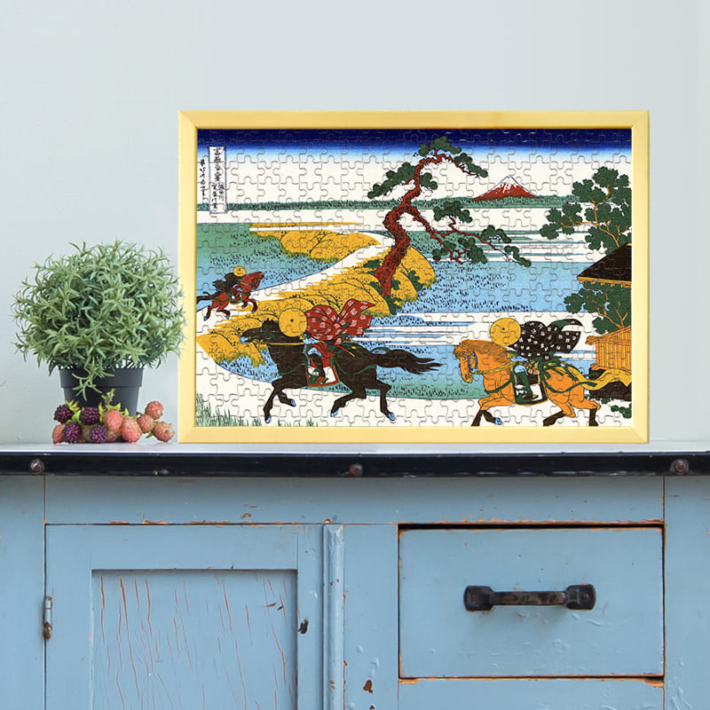 あの「富嶽三十六景 隅田川関屋里（葛飾北斎）」がジグソーパズルに