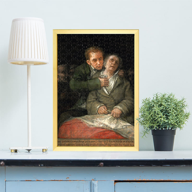 ゴヤとアリエータ医師（フランシスコ・デ・ゴヤ）