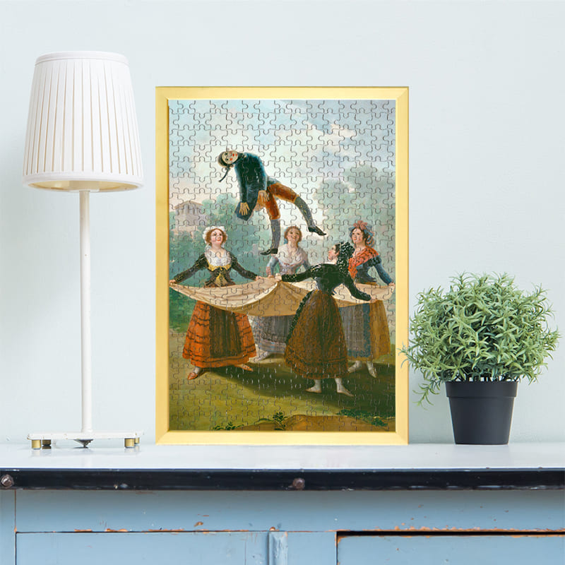 あの「わら人形遊び（フランシスコ・デ・ゴヤ）」がジグソーパズルに