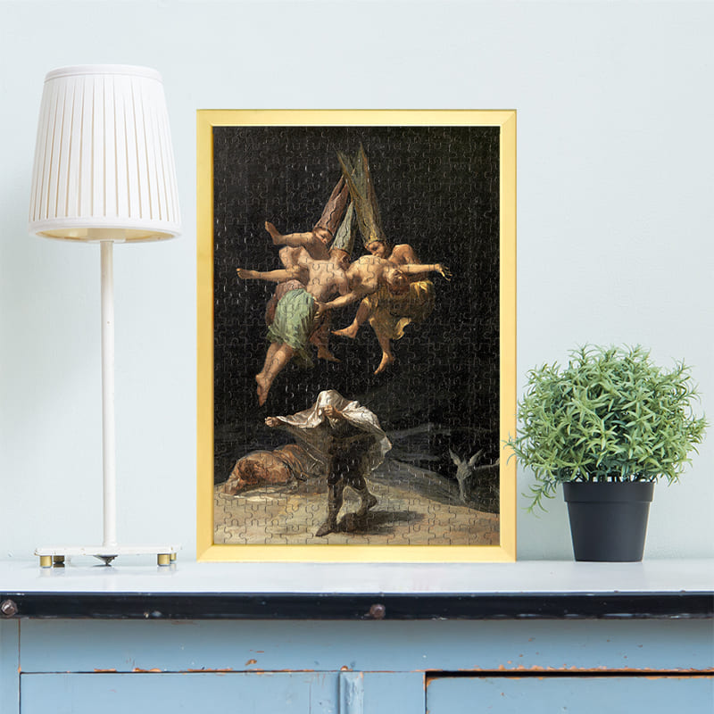 あの「魔女たちの飛翔（フランシスコ・デ・ゴヤ）」がジグソーパズルに