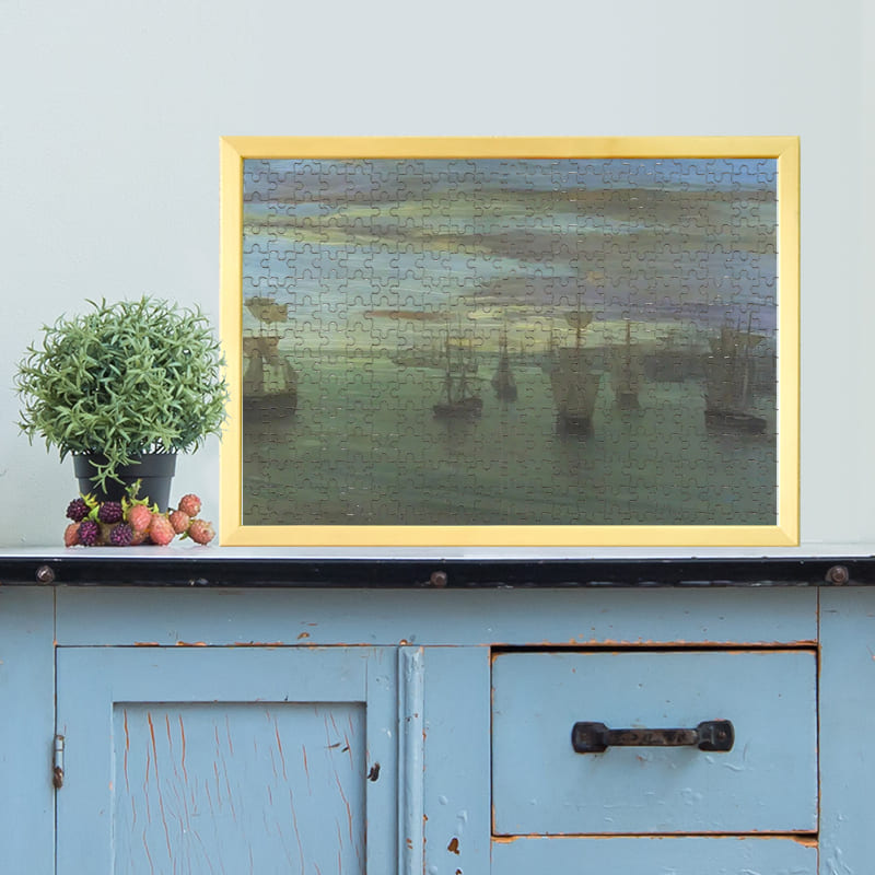 肌色と緑の夕暮れ（ジェームズ・マクニール・ホイッスラー）