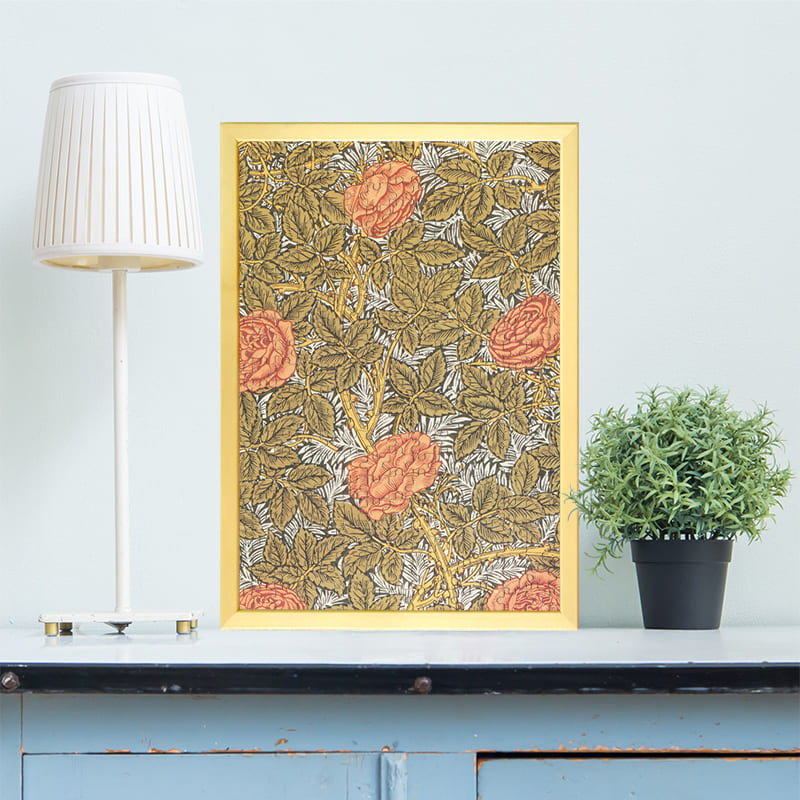 バラ１（ウィリアム・モリス）