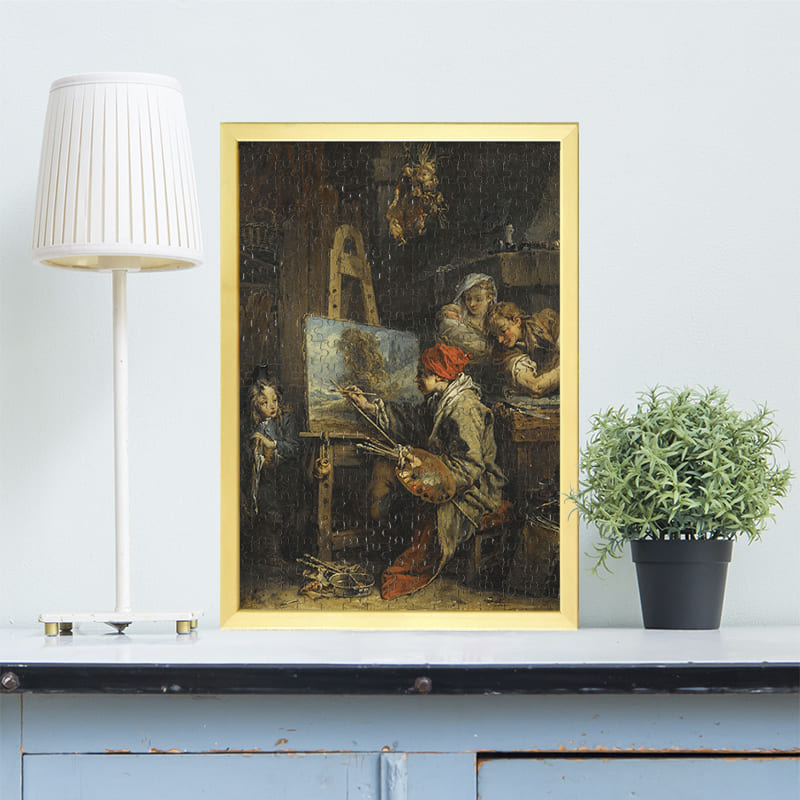 風景画家（フランソワ・ブーシェ）