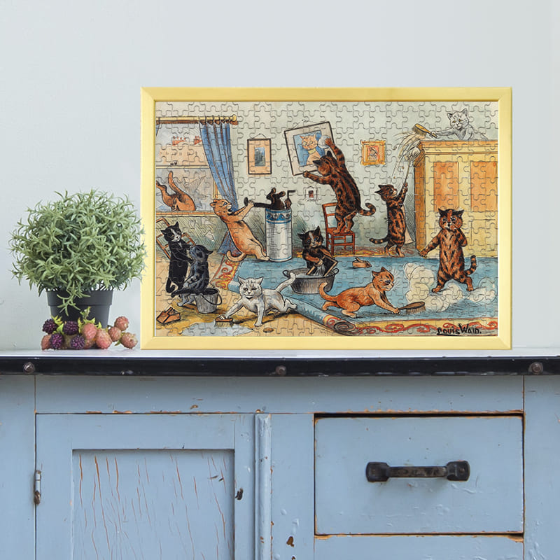 春の大掃除（ルイス・ウェイン）