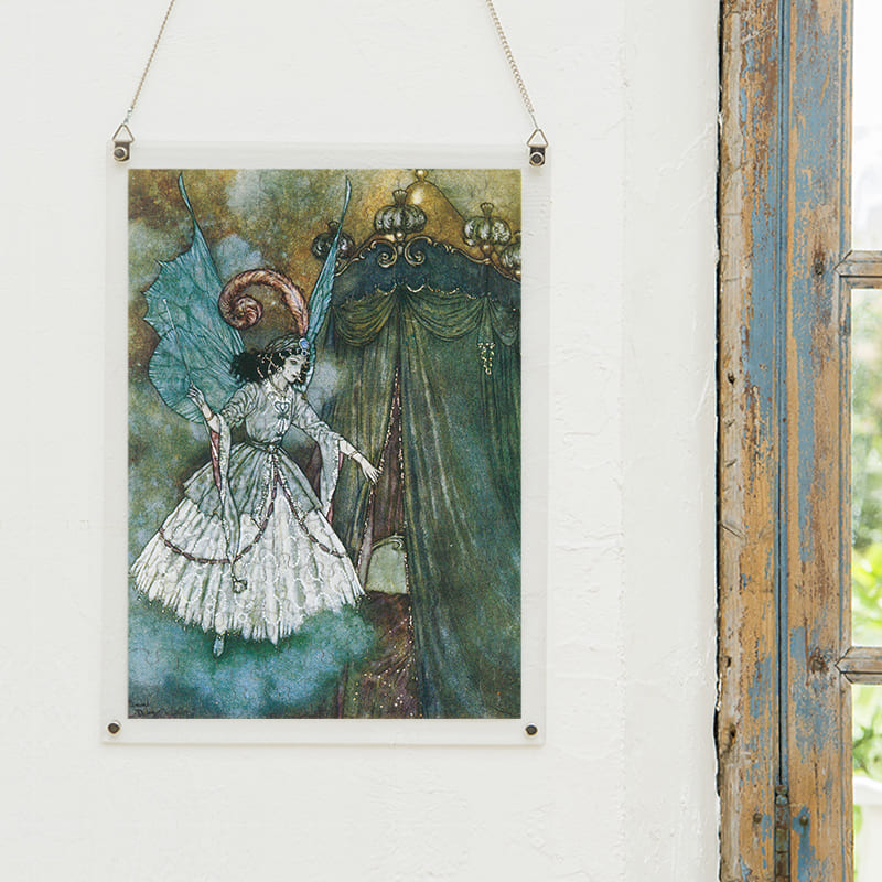 「ラ・ベルの夢の中に現れる妖精の女王（エドマンド・デュラック）（エドマンド・デュラック）」パズルをインテリアとして飾る