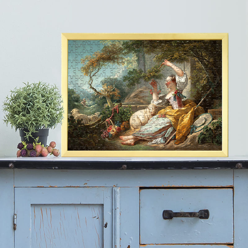 羊飼いの少女（ジャン・オノレ・フラゴナール）