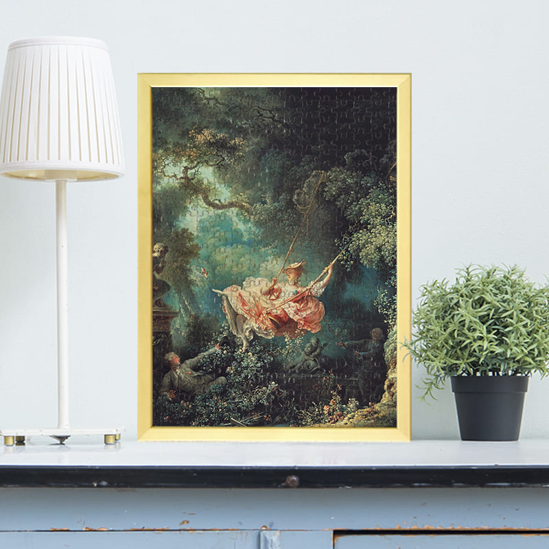 「ブランコ（ジャン・オノレ・フラゴナール）」がジグソーパズルに