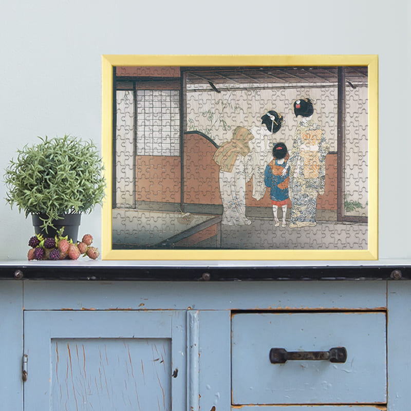 宵宮の雨（北野恒富）