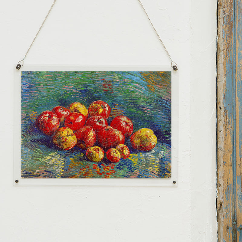 「リンゴのある静物（フィンセント・ファン・ゴッホ）」パズルをインテリアとして飾る