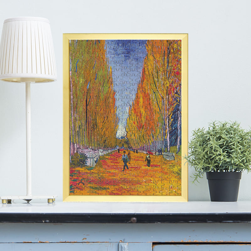 アリスカンの並木道（フィンセント・ファン・ゴッホ）