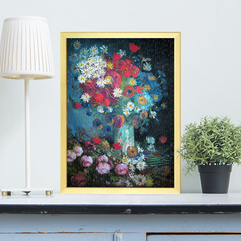 野花と薔薇の静物画（フィンセント・ファン・ゴッホ）