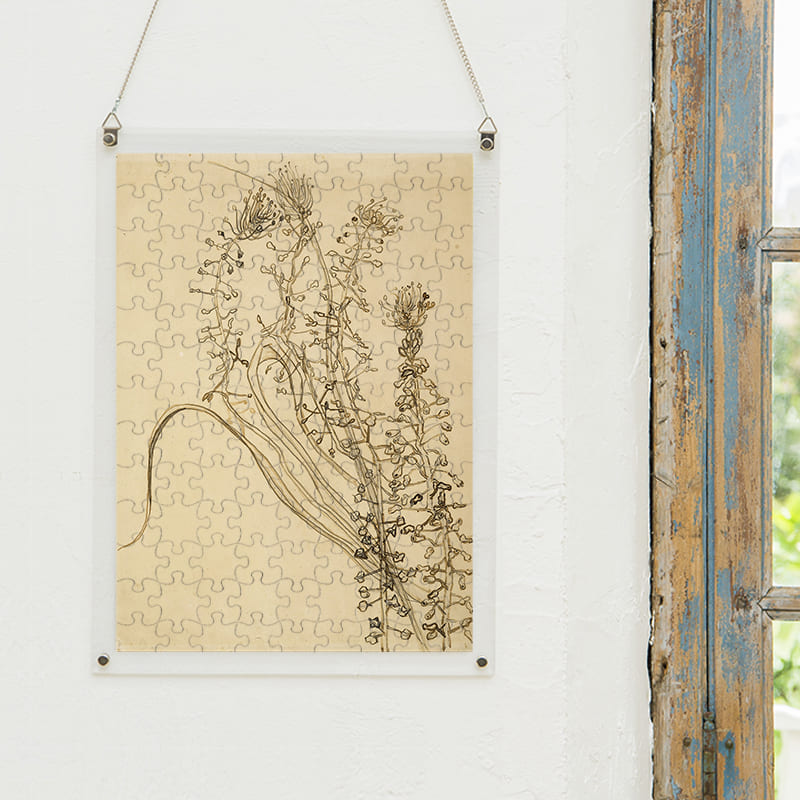 「タッセルヒヤシンス（フィンセント・ファン・ゴッホ）」パズルをインテリアとして飾る