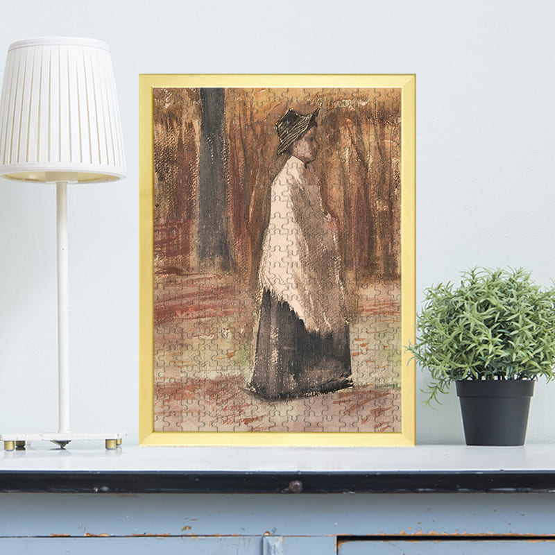 森の中の女性（フィンセント・ファン・ゴッホ）