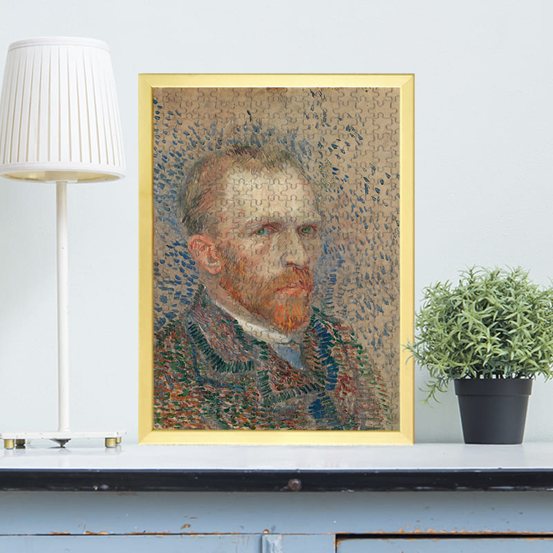 自画像（1887年夏）（フィンセント・ファン・ゴッホ）