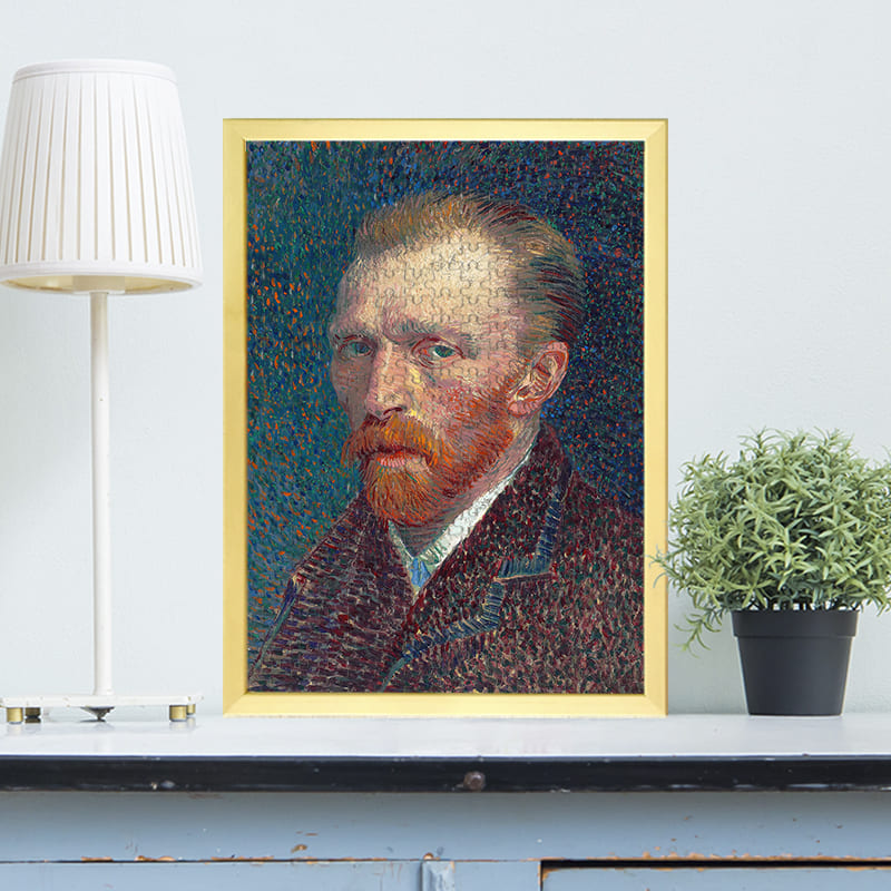 自画像（1887年春）（フィンセント・ファン・ゴッホ）