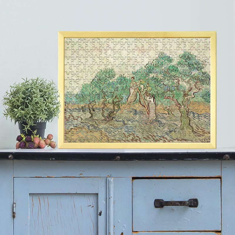 オリーブ摘み（フィンセント・ファン・ゴッホ）