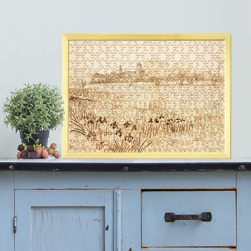 アルルの眺め（フィンセント・ファン・ゴッホ）