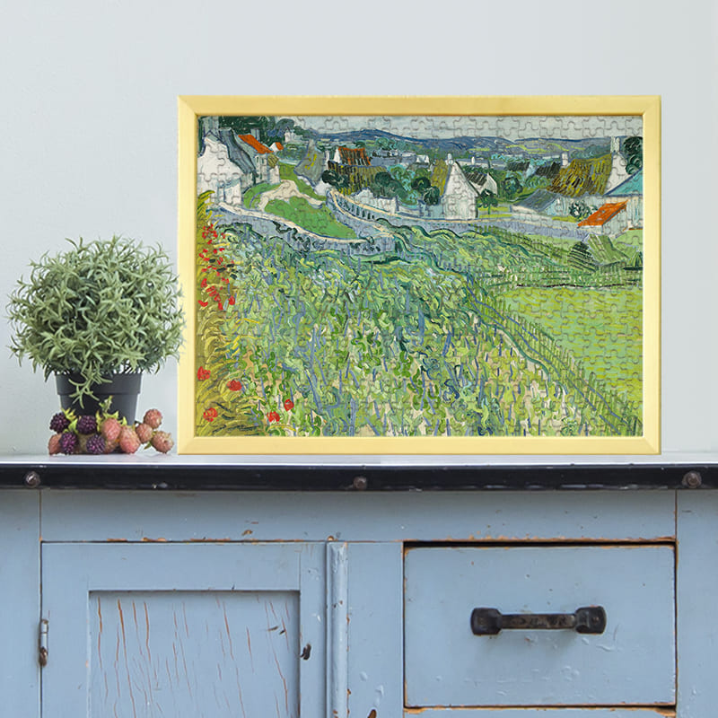 オーヴェールのブドウ畑（フィンセント・ファン・ゴッホ）