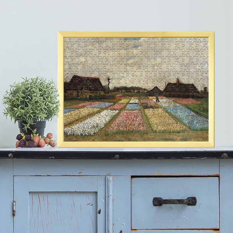 オランダの花壇（フィンセント・ファン・ゴッホ）